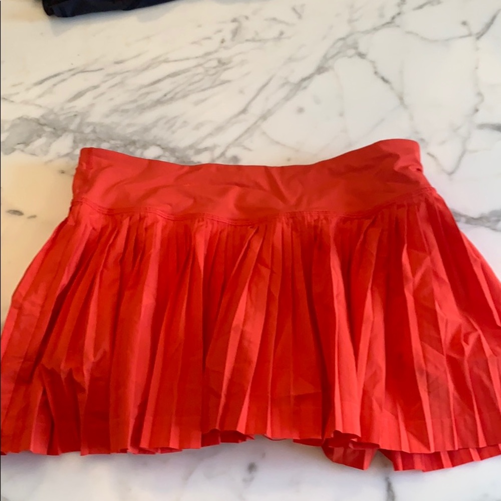 Coral Lululemon Skirt